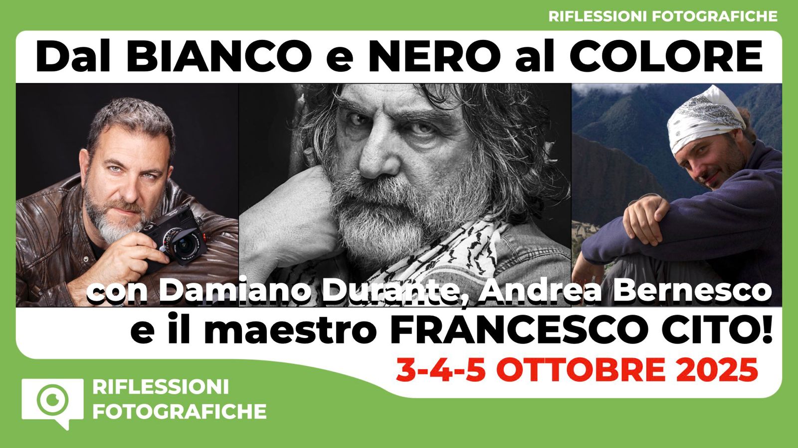2025 MASTERCLASS “DAL BIANCO E NERO AL COLORE”